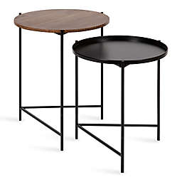 Kate and Laurel® Ulani 2-Piece Nesting Table Set