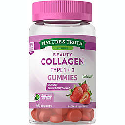 Nature’s Truth® 60-Count Beauty Collagen Type 1 + 3 Natural Strawberry Flavor Gummies