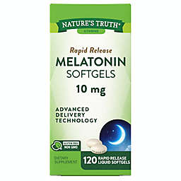 Nature’s Truth® 120-Count Rapid Release Melatonin 10 mg Softgels