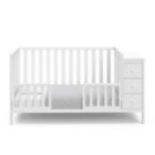 Alternate image 9 for Storkcraft&trade; Malibu 3-in-1 Customizable Convertible Storage Crib in White