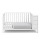 Alternate image 11 for Storkcraft&trade; Malibu 3-in-1 Customizable Convertible Storage Crib in White