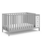 Alternate image 0 for Storkcraft&trade; Malibu 3-in-1 Customizable Convertible Storage Crib in Grey/White
