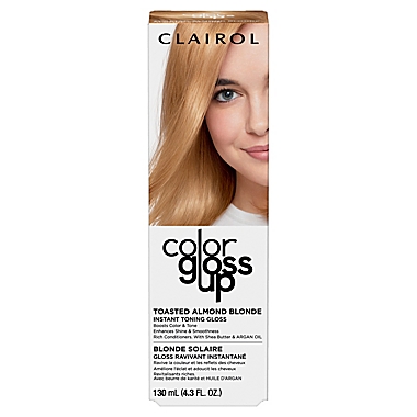 Clairol&reg; Color Gloss Up Temporary Color Gloss in Toasted Almond Blonde. View a larger version of this product image.