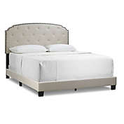 Glamour Home&trade; Arin Queen Upholstered Bed Frame
