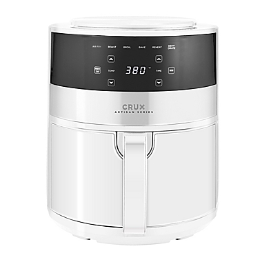 CRUX&reg; Artisan Series 4.6 qt. Air Fryer with Touchscreen in White. View a larger version of this product image.