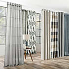 Alternate image 7 for Archaeo&reg; Textured Linen 84-Inch Total Blackout Grommet Curtain Panel in White (Single)