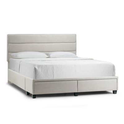 Glamour Home&trade; Arnia Upholstered Platform Bed with Storage
