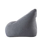 Alternate image 5 for Simply Essential&trade; Sherpa Bean Bag Chair in Grey