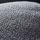 Alternate image 2 for Simply Essential&trade; Sherpa Bean Bag Chair in Grey