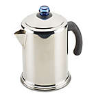 Alternate image 0 for Farberware Classic 12-Cup Stovetop Coffee Percolator in Stainless Steel/Blue