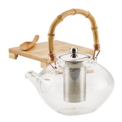 BonJour&reg; 34 oz. Glass Zen Teapot
