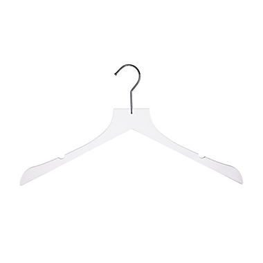 Squared Away&trade; Acrylic Clothes Hanger. View a larger version of this product image.