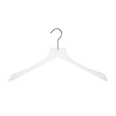 Squared Away&trade; Acrylic Clothes Hanger. View a larger version of this product image.