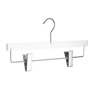 Squared Away&trade; Acrylic Skirt/Pant Hanger. View a larger version of this product image.