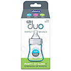 Alternate image 1 for ChiccoDuo&reg; 5 oz. Hybrid Baby Bottle with Invinci-Glass&trade; in Clear/Grey