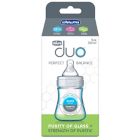 Alternate image 1 for ChiccoDuo&reg; 5 oz. Hybrid Baby Bottle with Invinci-Glass&reg; in Clear/Grey
