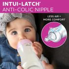 Alternate image 4 for ChiccoDuo&reg; 5 oz. Hybrid Baby Bottle with Invinci-Glass&reg; in Clear/Grey