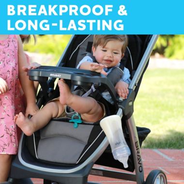 ChiccoDuo&reg; Deluxe Hybrid Baby Bottle Gift Set with Invinci-Glass&reg; in Clear/Grey. View a larger version of this product image.