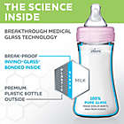 Alternate image 3 for ChiccoDuo&reg; 9 oz. 2-Pack Hybrid Baby Bottles with Invinci-Glass&reg; in Pink