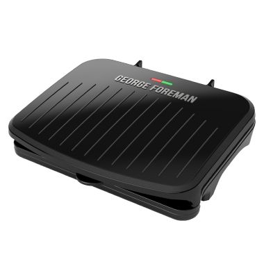 George Foreman&reg; 5-Serving Classic Plate Grill in Black. View a larger version of this product image.