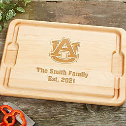 Auburn Tigers Personalized Cutting Board