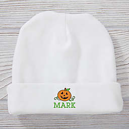 Cutest Pumpkin In The Patch 0-6M Personalized Baby Hat