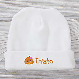 Miss Pumpkin 0-6M Personalized Baby Hat