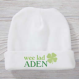 Born Lucky 0-6M Personalized Baby Hat