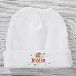 Little Irish Princess 0-6M Personalized Baby Hat