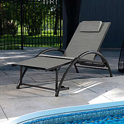 Vivere™ Dockside All-Weather Sun Lounger in Haven