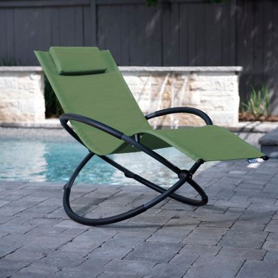 Vivere&trade; Orbital Lounger All-Weather Chaise Lounge