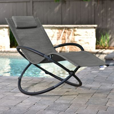 Vivere&trade; Orbital Lounger All-Weather Chaise Lounge in Haven