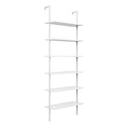 Nathan James® Theo 6-Shelf Bookcase in Matte White