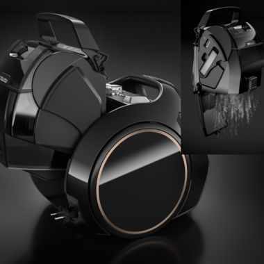 Miele&reg; Boost CX1 Cat &amp; Dog Powerline Bagless Canister Vacuum in Black. View a larger version of this product image.