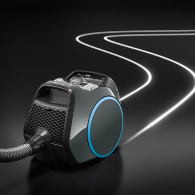 Miele&reg; Boost CX1 PowerLine Bagless Vacuum in Graphite Grey. View a larger version of this product image.