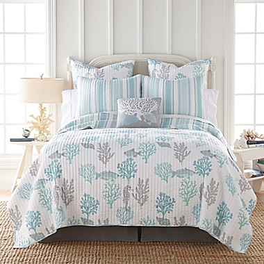 Levtex Home Nacala 2-Piece Reversible Twin/Twin XL Quilt Set in Beige. View a larger version of this product image.
