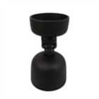 Alternate image 1 for Studio 3B&trade; Halloween Pillar Candle Holder in Black