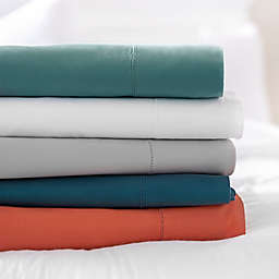 Martha Stewart Solid 200-Thread-Count Organic Cotton Sheet Set