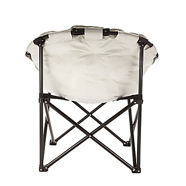 Simply Essential&trade; Foldable Faux Fur Club Chair in Ivory. View a larger version of this product image.