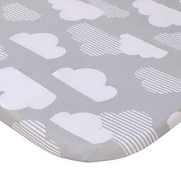 SKIP*HOP® Cozy-Up 2-in-1 Bassinet Fitted Sheet in Grey