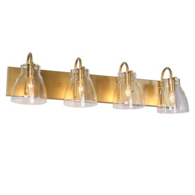 Elk Lighting Preston Brushed Brass 12 Inch 2 Light Wall Sconce for sale online 