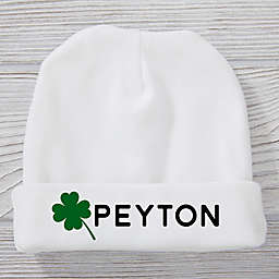 First St. Patrick's Day 0-6M Personalized Baby Hat