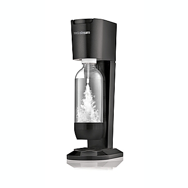 SodaStream&reg; Genesis Soda Maker in Black. View a larger version of this product image.