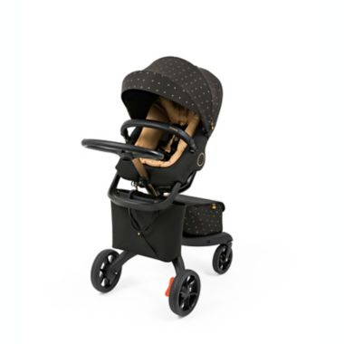 Stokke&reg; Xplory&reg; X Diaper Tote Signature Bag in Black. View a larger version of this product image.
