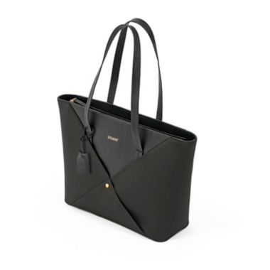 Stokke&reg; Xplory&reg; X Diaper Tote Signature Bag in Black. View a larger version of this product image.
