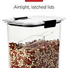 Alternate image 3 for Rubbermaid&reg; Brilliance&trade; 18-Cup Airtight Cereal Clear Food Storage Container