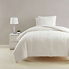 Alternate image 0 for Simply Essential&trade; Cable Knit Sherpa 2-Piece Twin Comforter Set in Coconut Milk