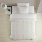 Alternate image 2 for Simply Essential&trade; Cable Knit Sherpa 2-Piece Twin Comforter Set in Coconut Milk