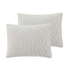 Alternate image 4 for Simply Essential&trade; Cable Knit Sherpa 3-Piece King Comforter Set in Coconut Milk