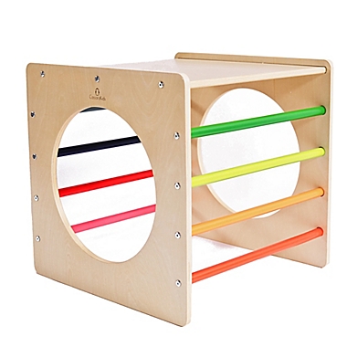 Cassarokids&reg; Climbing Play Cube in Rainbow. View a larger version of this product image.